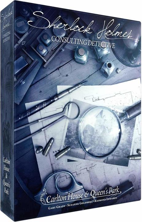 Produktbild Asmodée Sherlock Holmes: Consulting Detective - Carlton House & Queen's Park (Italienisch)