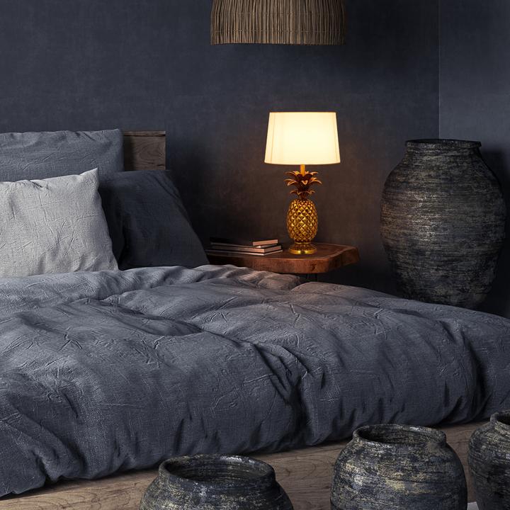 Actual product image Relaxdays Table lamp pineapple (E27)