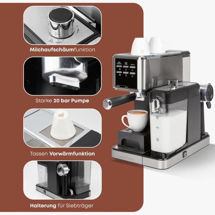 Actual product image Proficook Espresso coffee machine PROFI COOK PC-ES-KA 1266