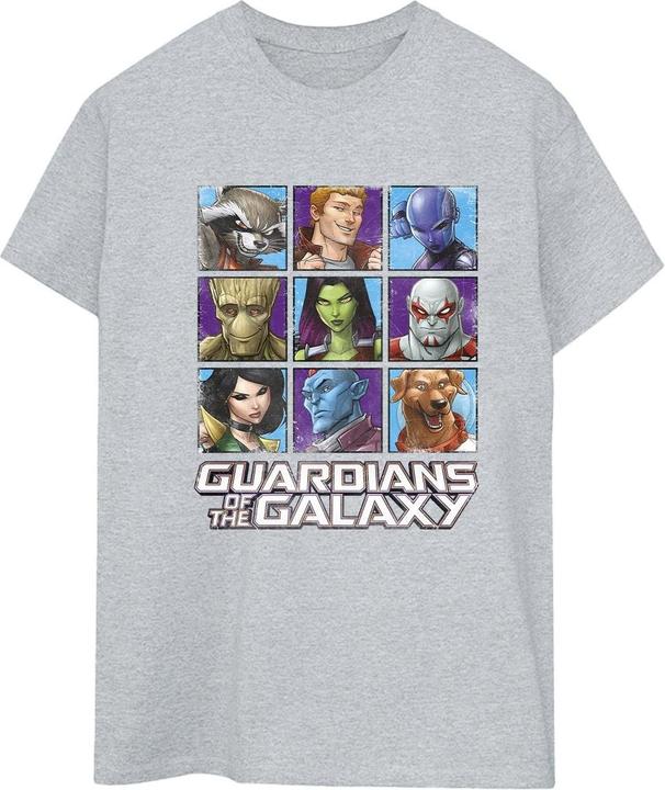 Guardians of the Galaxy Character Squares TShirt (XXL)
