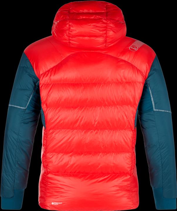 Produktbild La Sportiva Supercouloir 1000 Daunenjacke Poppy / Storm Blue Herren (M)