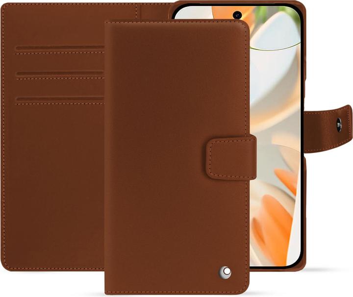 Actual product image Noreve Google Pixel 9 Pro leather wallet case (Google Pixel 9 Pro)