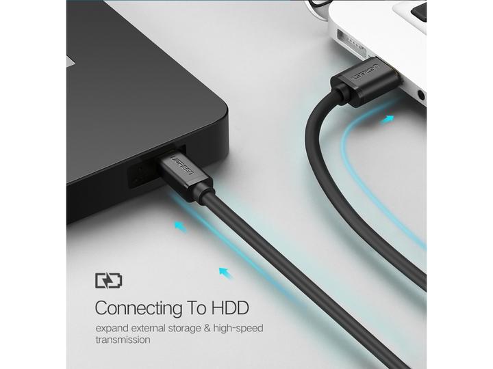 Produktbild Ugreen USB A – USB Mini-B (3 m, USB 2.0)