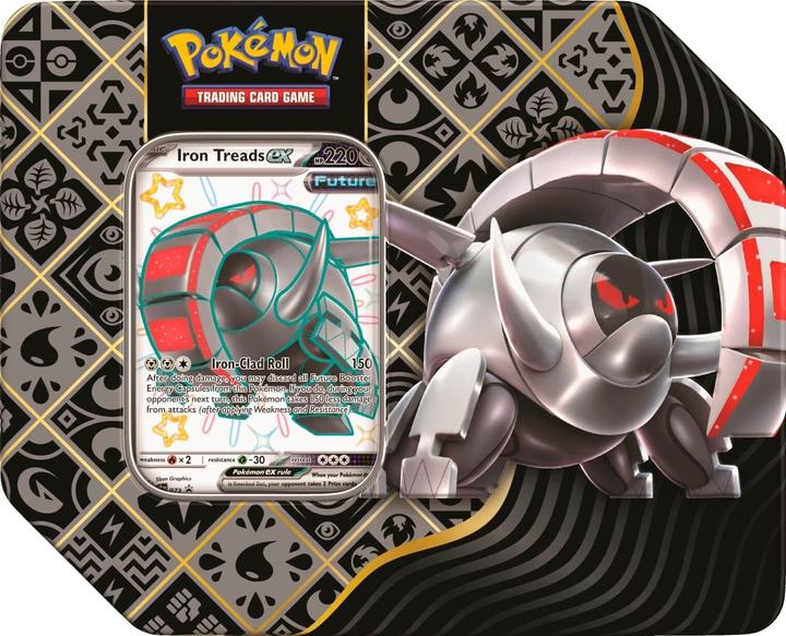 Actual product image Pokémon TCG SV4.5 Tin 5 Booster (English, Booster Pack)