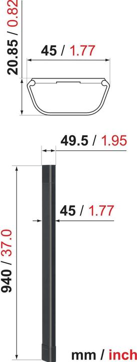 Produktbild Vogels Cable 4 (Kabelkanal / -schlauch)