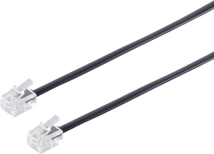 Image du produit Shiverpeaks Câble de connexion 2x RJ11 6p4c (1:1) 1,5m sw (seulement comme VF de 5) (TC 70083-1,5)