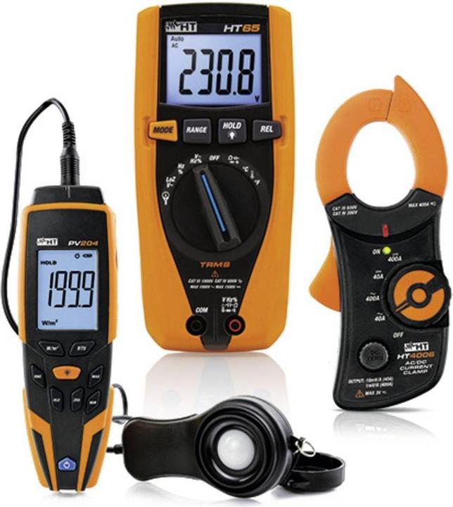 Image du produit HT Instruments SOLAR-KIT Kit d'appareils de contrôle VDE (CAT III 600V, CAT IV 300V)