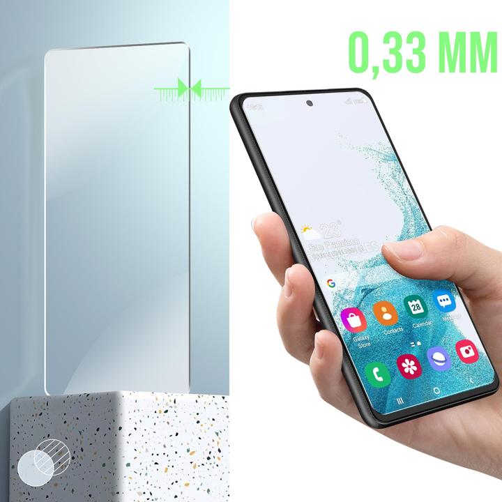Produktbild Avizar 9H Härtegrad Glas-Displayschutzfolie (1 Stück, Samsung Galaxy A54 5G)