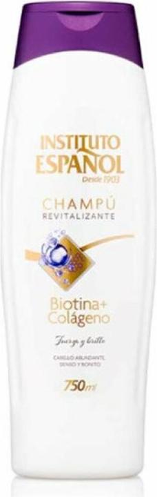 Immagine prodotto Instituto Español CHAMPÚ REVITALIZANTE biotina + colágeno 750 ml (750 ml, Shampoo liquido)