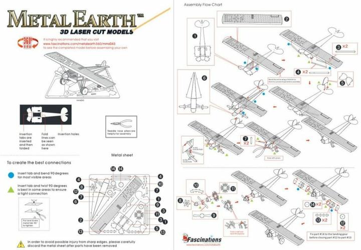 Produktbild Metal Earth Spirit of Saint Louis