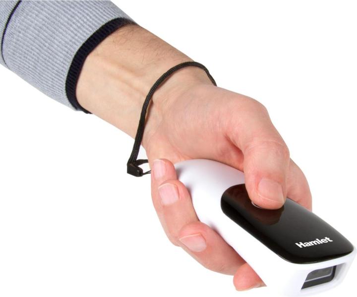 Actual product image Hamlet HBCS-2DUWB bar code reader Handheld bar code reader 1D/2D Black, White (2D barcodes, 1D barcodes)
