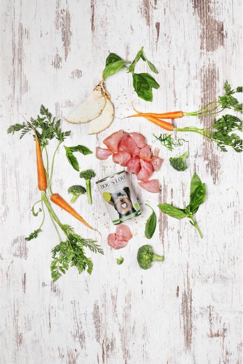 Image du produit Dog's love Poulet, sarrasin, céleri & basilic (Adulte, 1 pcs, 200 g)