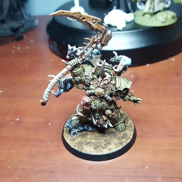 Actual product image Games Workshop Warhammer 40k - Death Guard Typhus : Typhus - Héraut du Dieu de la Peste (Plastic)