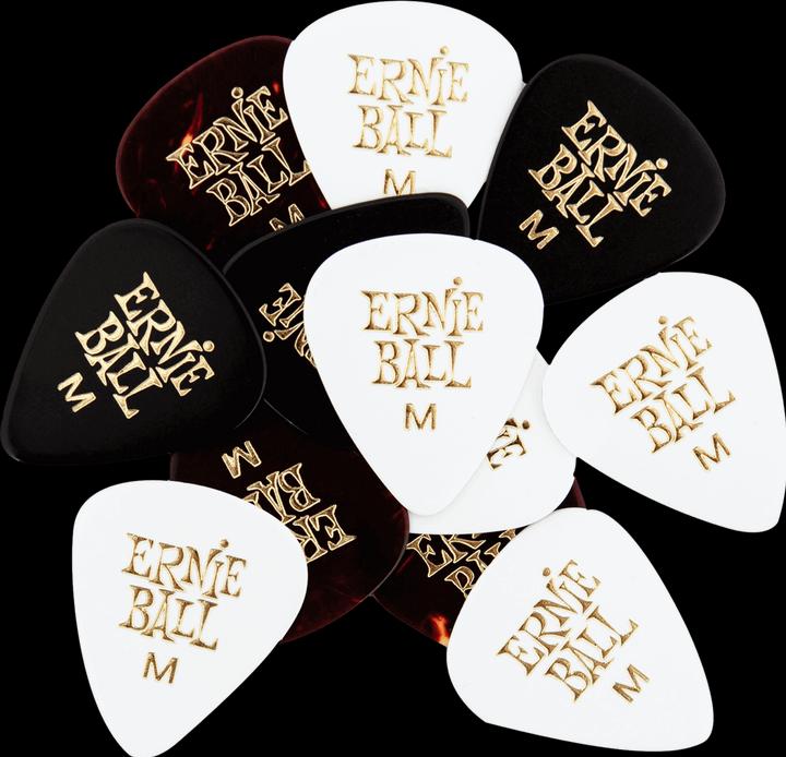 Ernie Ball Pics moyens 12-pack (12 x, 0.72 mm)