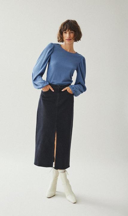 Immagine prodotto Vila Gonna midi in denim (34)