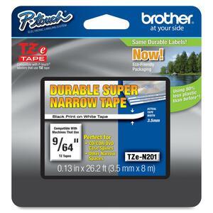 Actual product image Brother Tze-N201 (0.35 cm, Black)