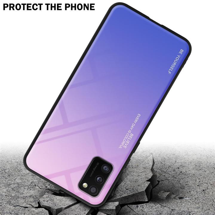 Productafbeelding Cadorabo TPU 2 kleuren glasdekking (Samsung Galaxy A41)