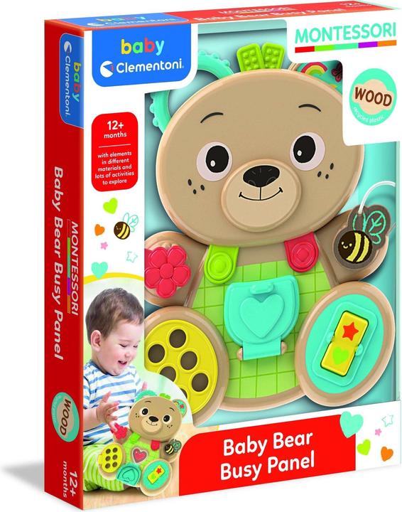 Immagine prodotto Clementoni Montessori Baby - Orsetto indaffarato