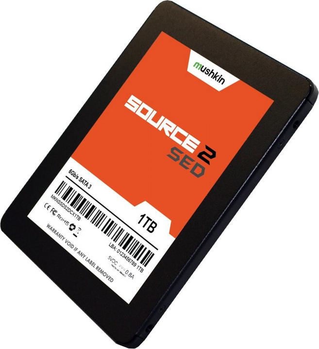 Actual product image Mushkin SSD Source2 SED 2.5 1TB SATA3 (1000 GB, 2.5")