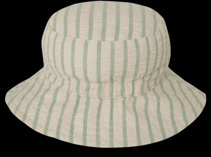 Produktbild Garbo & Friends Seersucker Hut Stripe Emerald (M)