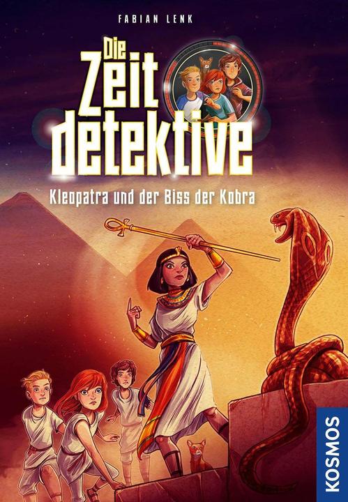 Produktbild Kosmos Die Zeitdetektive, 1, Kleopatra und der Biss der Kobra (Deutsch, Fabian Lenk, Timo Grubing, 2024)