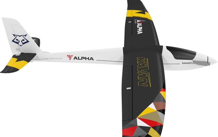 Actual product image Kavan alpha 1500 v2 arf black epo (Aerobatics)