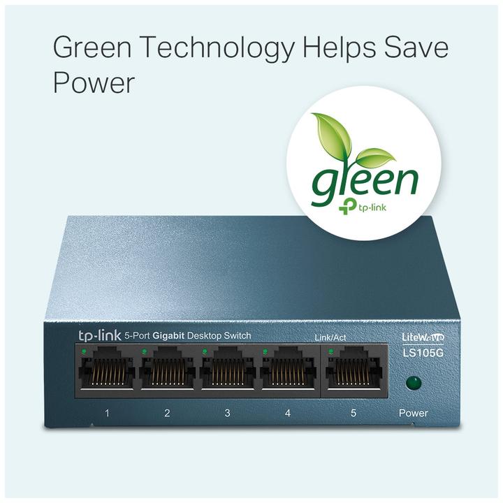 Actual product image TP-Link LS105G (5 Ports)