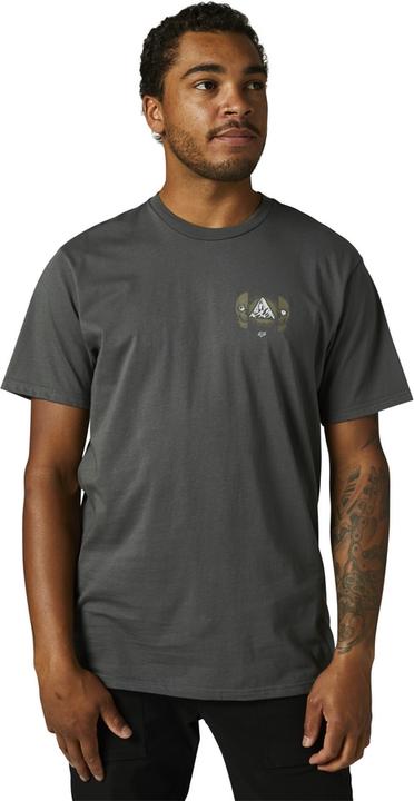 Actual product image Fox Tee 22 Unplugged Ss Premium Grey (S)