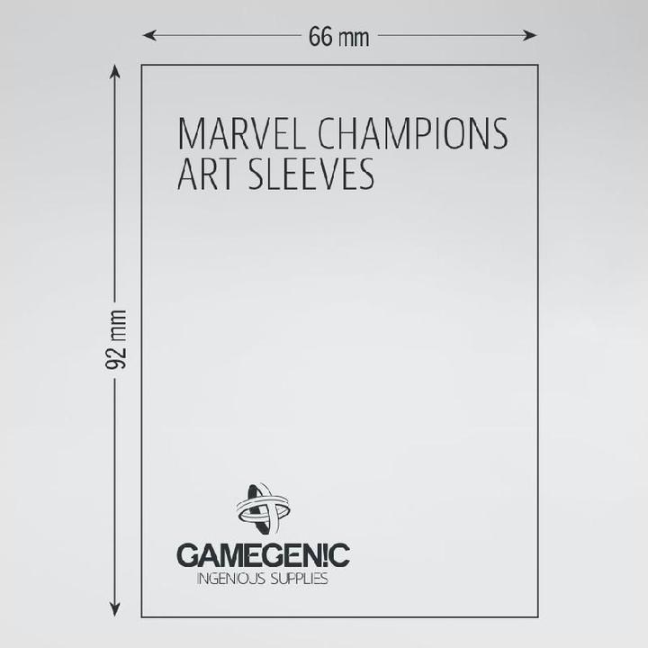 Produktbild Gamegenic GGS15005ML - Marvel Champions Art Hüllen - Wasp (50 Hüllen)