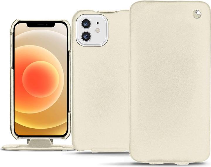 Productafbeelding Noreve Lederen omslag verticaal (Apple iPhone 12)