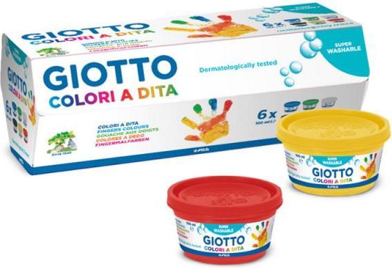 Immagine prodotto Giotto Colori a dito (Multicolore, 100 ml)