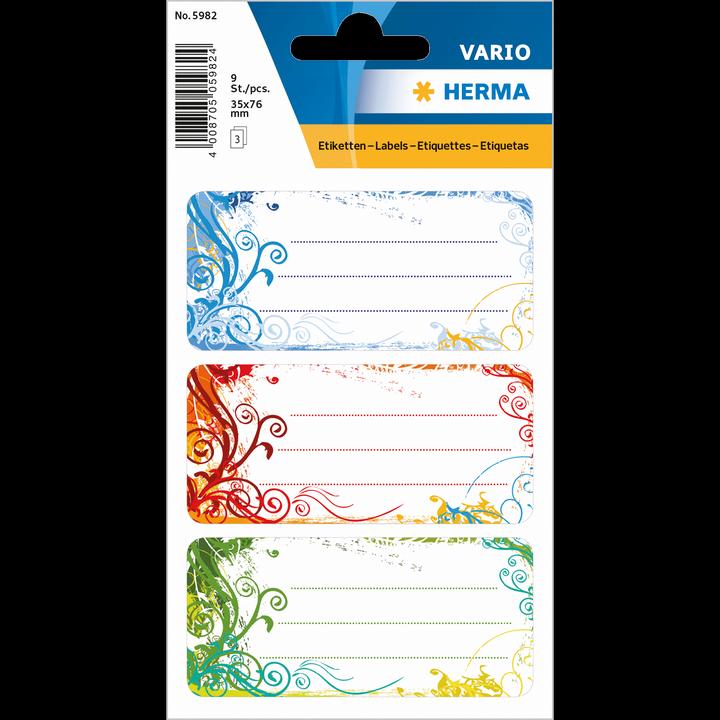 Actual product image Herma Book labels