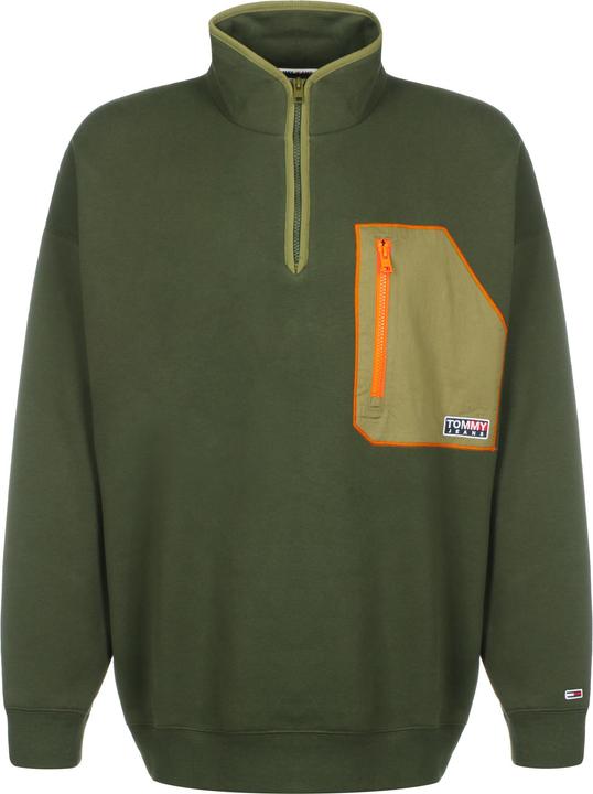 Tommy Hilfiger Tommy Jeans Contrast Pocket Zip Mock - 97291 (S)