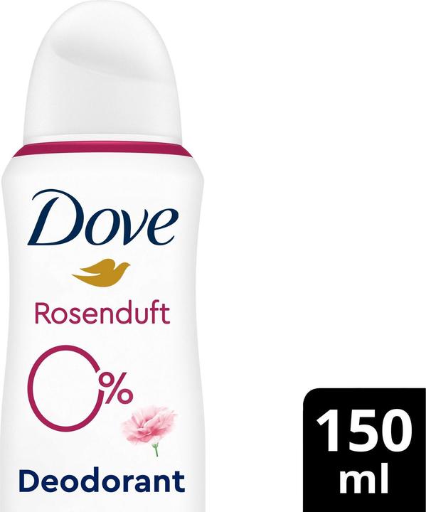 Produktbild Dove Deospray mit Rosenduft & Zink-Komplex (Spray, 150 ml)
