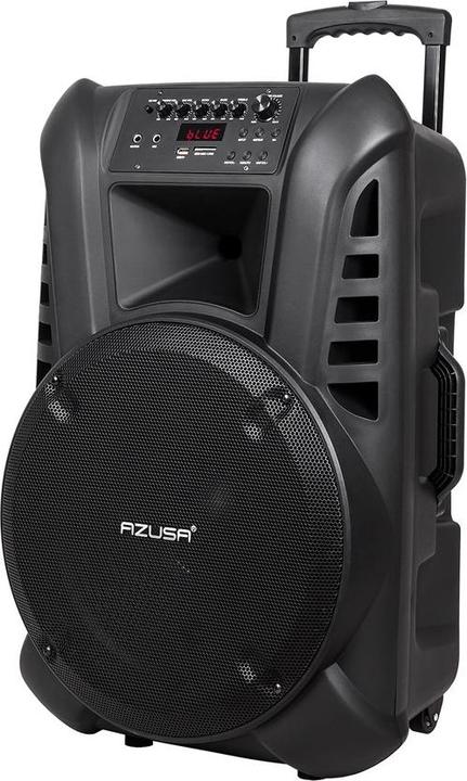 Produktbild Azusa Active speaker (with 2 wireless microphones, SD, Bluetooth, USB) 15 "120W