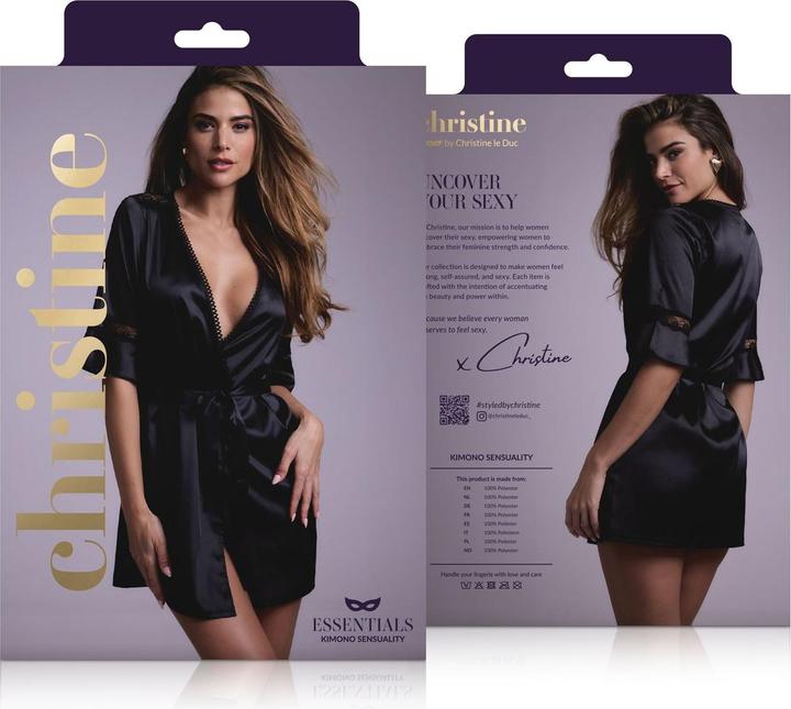 Actual product image Christine Le Duc Kimono Sensuality (S/M)