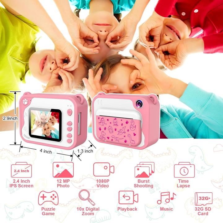 Image du produit Uleway Imprimer Appareil photo instantané