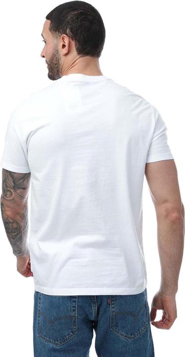 Actual product image Levis Mens Bandana Print Crew Neck T-Shirt (M)
