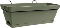 Poétic Po'tic set de jardinières ROMO, (L)490 mm, taupe, 2 pièces (49 cm)