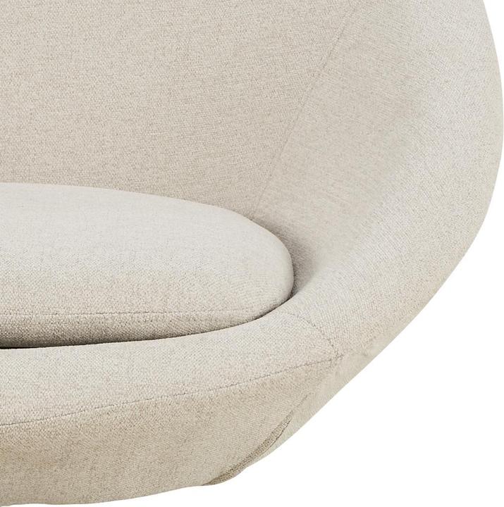 Immagine prodotto AC Design Sedia da salotto centrale Tessuto Apia beige 453