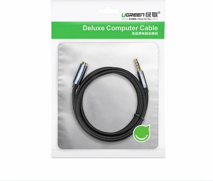 Produktbild Ugreen AUX jack audio extender 3.5 mm AV118, 1,5m (blue) (1.50 m, HDMI)