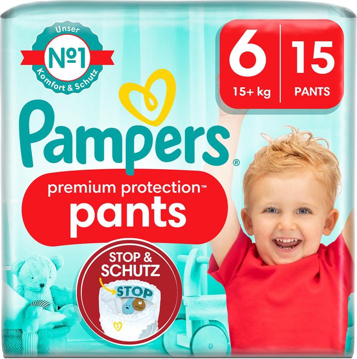 Actual product image Pampers Premium Protection Pants (Size 6, Pack, 15 Piece)