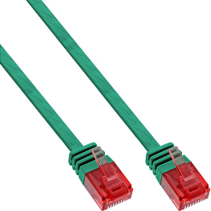 Produktbild InLine 10m Patchkabel flach, U/UTP, Cat.6 (U/UTP, CAT6, 10 m)