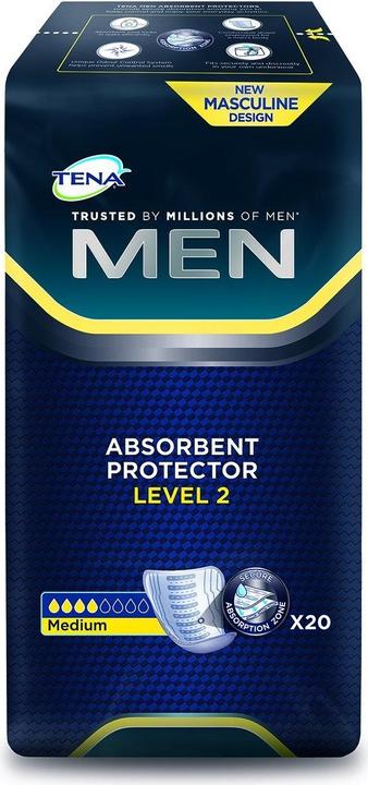 Produktbild Tena MEN Einlagen bei BlasenInkontinenz Level 2 (20 x, Normal)