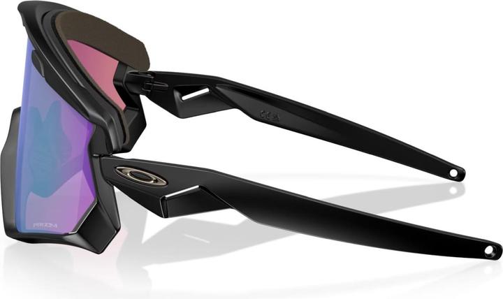 Actual product image Oakley Wind Jacket 2.0 (Mat Black, Prizm road jade)