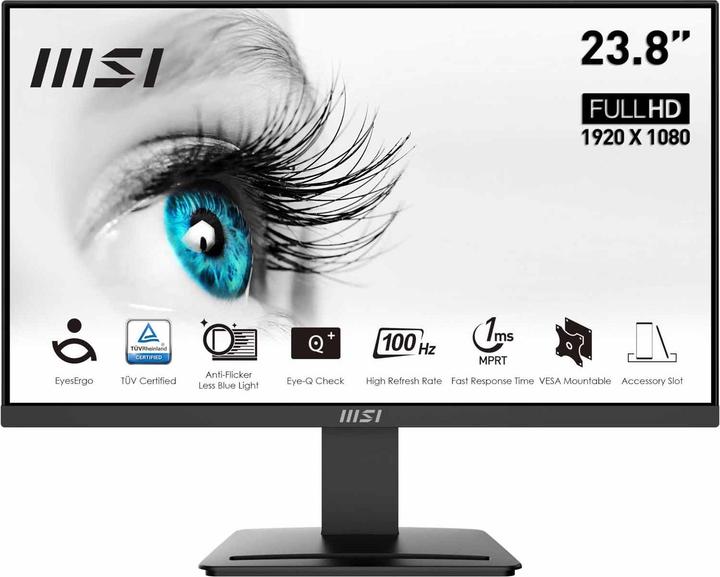 Produktbild MSI Pro MP2412 (1920 x 1080 Pixel, 23.80")