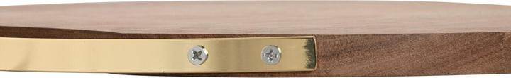 Produktbild Esprit Schneidebrett Home Gold natürlich Metall Akazienholz 32,3 x 31,3 x 1,4 cm