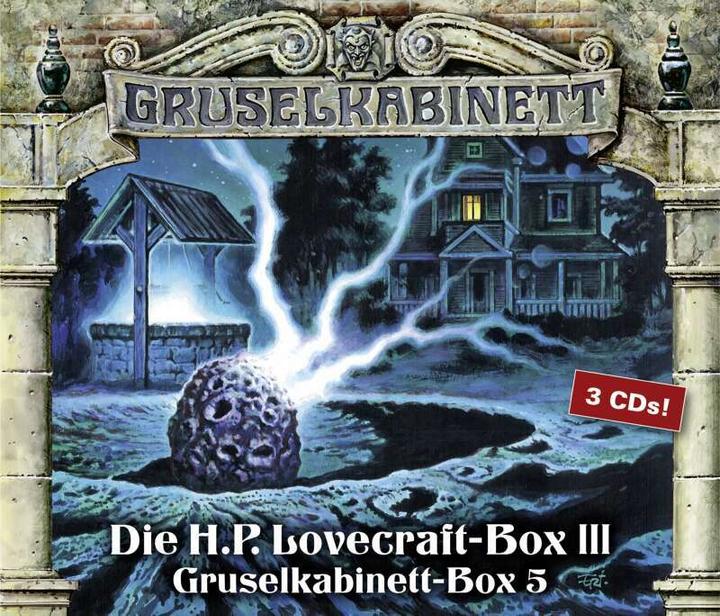 Image du produit Boîte 5 du Cabinet des horreurs (H.P. Lovecraft, Peter Reinhardt, Jan Makino, Titania Medien, Reiner Schöne, Allemand)