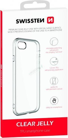 Actual product image Swissten Clear Jelly iPhone 11 Pro Max Transparent Cover (Apple iPhone 11 Pro Max)