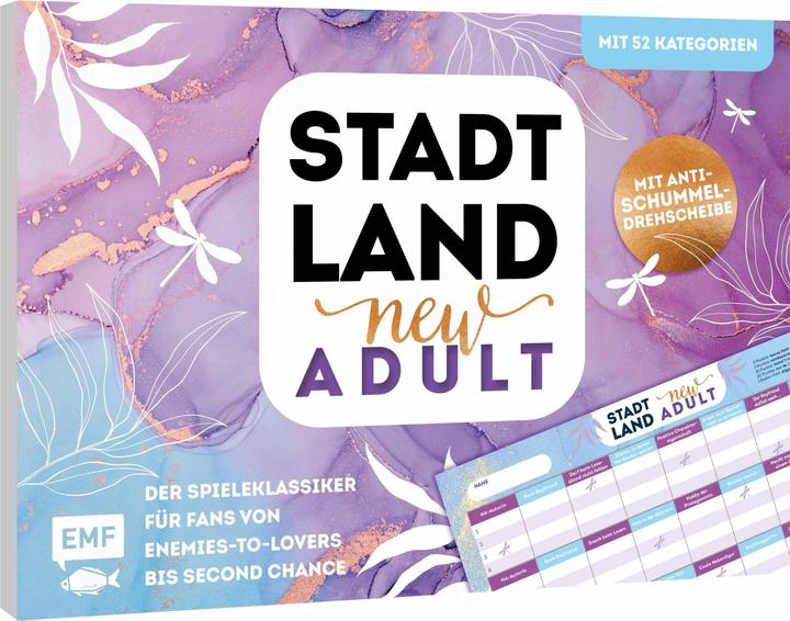Produktbild Stadt, Land, New Adult – Der Spieleklassiker für Fans von Enemies-to-Lovers bis Second Chance (Deutsch)